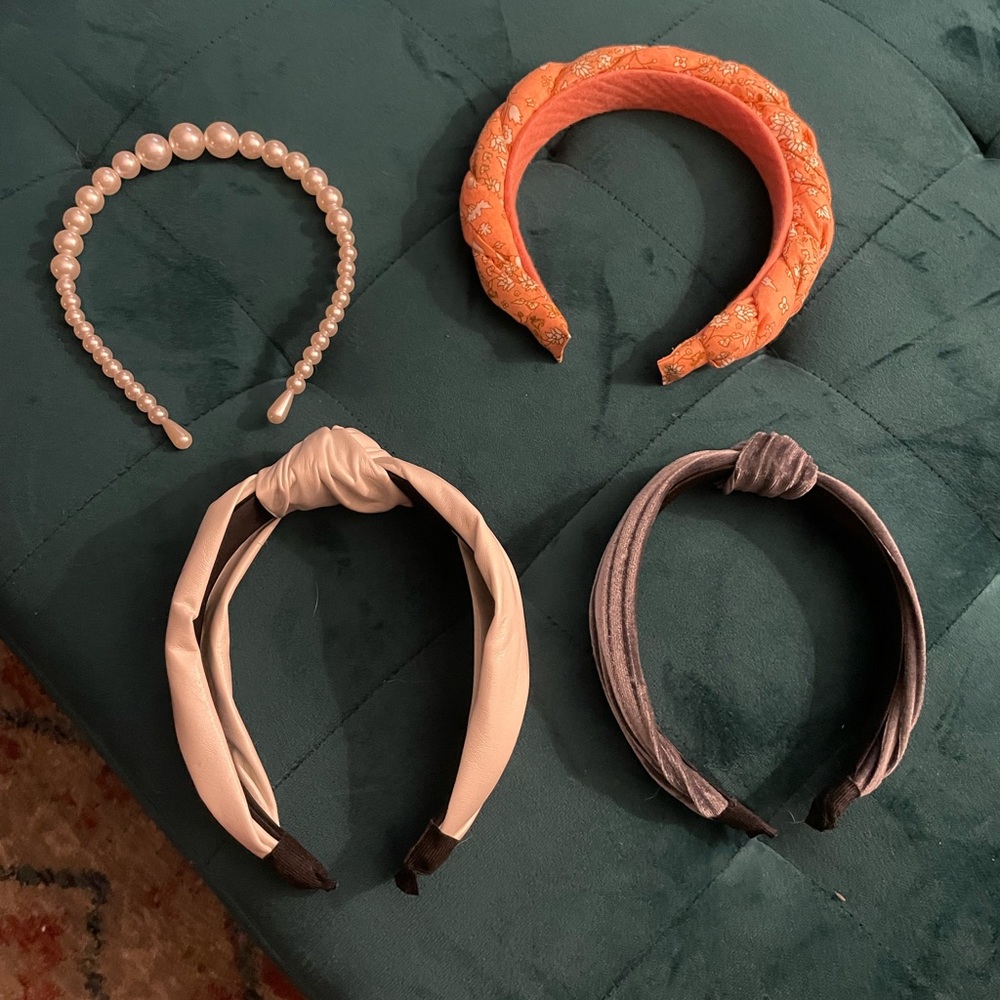 Headbands! Rarely used!